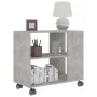 Concrete gray plywood side table 70x35x55 cm by vidaXL, Side tables - Ref: Foro24-802124, Price: 45,35 €, Discount: %