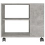 Concrete gray plywood side table 70x35x55 cm by vidaXL, Side tables - Ref: Foro24-802124, Price: 46,62 €, Discount: %