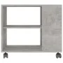 Concrete gray plywood side table 70x35x55 cm by vidaXL, Side tables - Ref: Foro24-802124, Price: 45,35 €, Discount: %