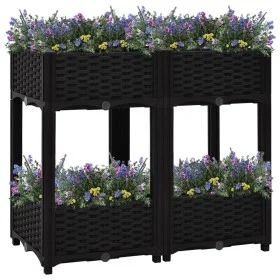 Blumenbeet 80x40x71 cm Polypropylen von vidaXL, Töpfe und Pflanzgefäße - Ref: Foro24-316535, Preis: 65,51 €, Rabatt: %
