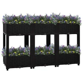 Planter box 120x40x71 cm polypropylene by vidaXL, Pots and planters - Ref: Foro24-316536, Price: 95,15 €, Discount: %