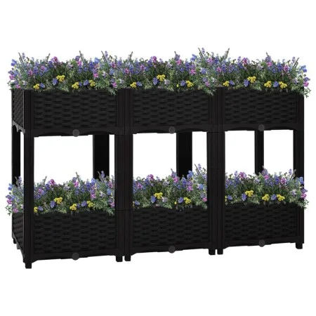 Planter box 120x40x71 cm polypropylene by vidaXL, Pots and planters - Ref: Foro24-316536, Price: 95,15 €, Discount: %