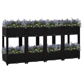 Arriate 160x40x71 cm polipropileno de vidaXL, Maceteros y jardineras - Ref: Foro24-316537, Precio: 114,77 €, Descuento: %