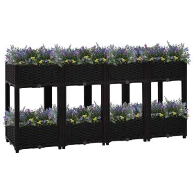 Blumenbeet 160x40x71 cm Polypropylen von vidaXL, Töpfe und Pflanzgefäße - Ref: Foro24-316537, Preis: 117,56 €, Rabatt: %