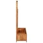 Flowerbed with solid acacia wood trellis 85x38x150 cm by vidaXL, Pots and planters - Ref: Foro24-316542, Price: 135,29 €, Dis...