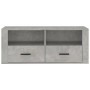Mueble para TV contrachapada gris hormigón 100x35x40 cm en Muebles TV | Comprar online en Foro24