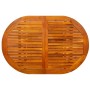 Garten-Esstisch aus massivem Akazienholz (120-170) x 80 x 75 cm von vidaXL, Gartentische - Ref: Foro24-316567, Preis: 252,91 ...