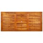 Solid acacia wood garden dining table (120-170)x80x75 cm by vidaXL, Garden tables - Ref: Foro24-316568, Price: 214,23 €, Disc...