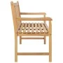Gartenbank aus massivem Teakholz, 114 cm von vidaXL, Gartenbänke - Ref: Foro24-316622, Preis: 178,26 €, Rabatt: %