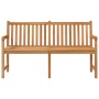 Gartenbank aus massivem Teakholz, 150 cm von vidaXL, Gartenbänke - Ref: Foro24-316623, Preis: 244,78 €, Rabatt: %