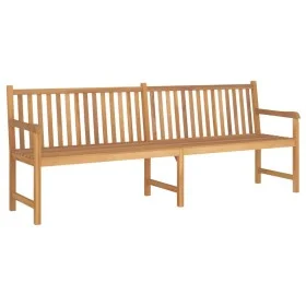 Solid teak wood garden bench 228 cm by vidaXL, garden benches - Ref: Foro24-316624, Price: 341,09 €, Discount: %