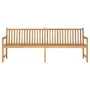Gartenbank aus massivem Teakholz 228 cm von vidaXL, Gartenbänke - Ref: Foro24-316624, Preis: 339,71 €, Rabatt: %