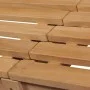 Banco de jardín de madera maciza de teca 228 cm de vidaXL, Bancos de jardín - Ref: Foro24-316624, Precio: 339,71 €, Descuento: %