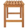 Gartenbank aus massivem Teakholz 114 cm von vidaXL, Gartenbänke - Ref: Foro24-316626, Preis: 147,02 €, Rabatt: %