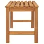 Gartenbank aus massivem Teakholz 114 cm von vidaXL, Gartenbänke - Ref: Foro24-316626, Preis: 147,02 €, Rabatt: %