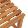 Gartenbank aus massivem Teakholz 114 cm von vidaXL, Gartenbänke - Ref: Foro24-316626, Preis: 147,02 €, Rabatt: %