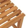 Gartenbank aus massivem Teakholz 114 cm von vidaXL, Gartenbänke - Ref: Foro24-316626, Preis: 147,02 €, Rabatt: %