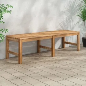 Solid teak wood garden bench 150 cm by vidaXL, garden benches - Ref: Foro24-316627, Price: 167,46 €, Discount: %