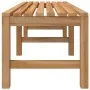 Banco de jardín de madera maciza de teca 150 cm de vidaXL, Bancos de jardín - Ref: Foro24-316627, Precio: 167,69 €, Descuento: %