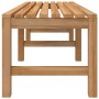 Gartenbank aus massivem Teakholz, 150 cm von vidaXL, Gartenbänke - Ref: Foro24-316627, Preis: 171,86 €, Rabatt: %