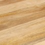 Runder Esstisch aus massivem Mangoholz, 110 x 76 cm von vidaXL, Küchen- und Esstische - Ref: Foro24-321699, Preis: 226,94 €, ...