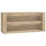 Mueble zapatero madera contrachapada roble Sonoma 100x35x45 cm
