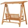 Solid teak wood rocking bench 170 cm by vidaXL, Garden rockers - Ref: Foro24-316629, Price: 923,02 €, Discount: %
