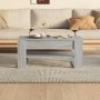 Mesa de centro madera de ingeniería gris Sonoma 102x55x45 cm