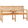 3-Sitzer-Gartenbank mit Tisch aus massivem Teakholz 150 cm von vidaXL, Gartenbänke - Ref: Foro24-316631, Preis: 370,78 €, Rab...