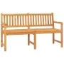 3-Sitzer-Gartenbank mit Tisch aus massivem Teakholz 150 cm von vidaXL, Gartenbänke - Ref: Foro24-316631, Preis: 331,12 €, Rab...