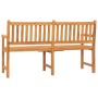 3-seater garden bench with solid teak wood table 150 cm by vidaXL, garden benches - Ref: Foro24-316631, Price: 370,78 €, Disc...