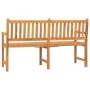 3-seater garden bench with solid teak wood table 150 cm by vidaXL, garden benches - Ref: Foro24-316631, Price: 337,83 €, Disc...