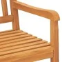 3-seater garden bench with solid teak wood table 150 cm by vidaXL, garden benches - Ref: Foro24-316631, Price: 337,83 €, Disc...