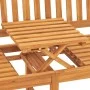 3-seater garden bench with solid teak wood table 150 cm by vidaXL, garden benches - Ref: Foro24-316631, Price: 337,83 €, Disc...