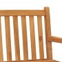 Gartenbank aus massivem Teakholz 180 cm von vidaXL, Gartenbänke - Ref: Foro24-316632, Preis: 300,87 €, Rabatt: %