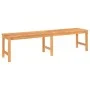 Banco de jardín de madera maciza de teca 180 cm de vidaXL, Bancos de jardín - Ref: Foro24-316633, Precio: 192,18 €, Descuento: %