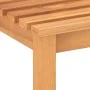 Banco de jardín de madera maciza de teca 180 cm de vidaXL, Bancos de jardín - Ref: Foro24-316633, Precio: 192,18 €, Descuento: %