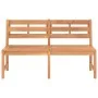 Solid teak wood garden bench 150 cm by vidaXL, garden benches - Ref: Foro24-316635, Price: 201,13 €, Discount: %