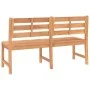 Solid teak wood garden bench 150 cm by vidaXL, garden benches - Ref: Foro24-316635, Price: 201,13 €, Discount: %