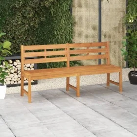 Solid teak wood garden bench 180 cm by vidaXL, garden benches - Ref: Foro24-316636, Price: 323,20 €, Discount: %