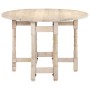 Runder Esstisch aus massivem Mangoholz, 110 x 76 cm von vidaXL, Küchen- und Esstische - Ref: Foro24-321700, Preis: 306,40 €, ...