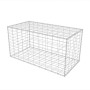 Cesta de muro de gaviones acero galvanizado 100x50x50 cm de vidaXL, Paneles de vallas - Ref: Foro24-142549, Precio: 43,40 €, ...