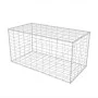 Cesta de muro de gaviones acero galvanizado 100x50x50 cm de vidaXL, Paneles de vallas - Ref: Foro24-142549, Precio: 42,64 €, ...