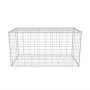 Cesta de muro de gaviones acero galvanizado 100x50x50 cm de vidaXL, Paneles de vallas - Ref: Foro24-142549, Precio: 42,64 €, ...