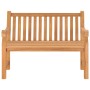 Gartenbank aus massivem Teakholz, 114 cm von vidaXL, Gartenbänke - Ref: Foro24-316638, Preis: 333,97 €, Rabatt: %