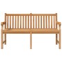 Gartenbank aus massivem Teakholz 150 cm von vidaXL, Gartenbänke - Ref: Foro24-316639, Preis: 311,50 €, Rabatt: %