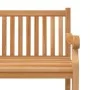 Banco de jardín de madera maciza de teca 150 cm de vidaXL, Bancos de jardín - Ref: Foro24-316639, Precio: 306,37 €, Descuento: %