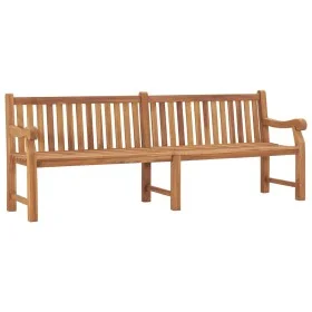 Solid teak wood garden bench 228 cm by vidaXL, garden benches - Ref: Foro24-316640, Price: 509,56 €, Discount: %