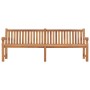 Gartenbank aus massivem Teakholz, 228 cm von vidaXL, Gartenbänke - Ref: Foro24-316640, Preis: 526,06 €, Rabatt: %