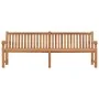 Solid teak wood garden bench 228 cm by vidaXL, garden benches - Ref: Foro24-316640, Price: 509,56 €, Discount: %